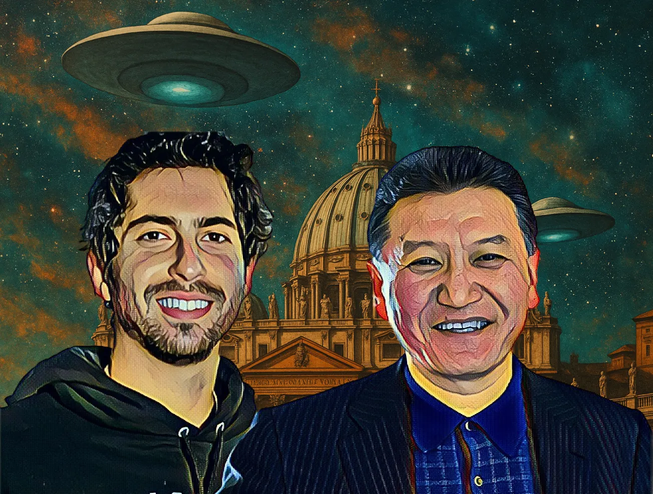 Guided by U.S. investor-philosopher Jesse Michels, chess magnate and Africaphile Kirsan Ilyumzhinov re-emerges on world stage with Rome-Tirana tour in quiet return to high-level corridors