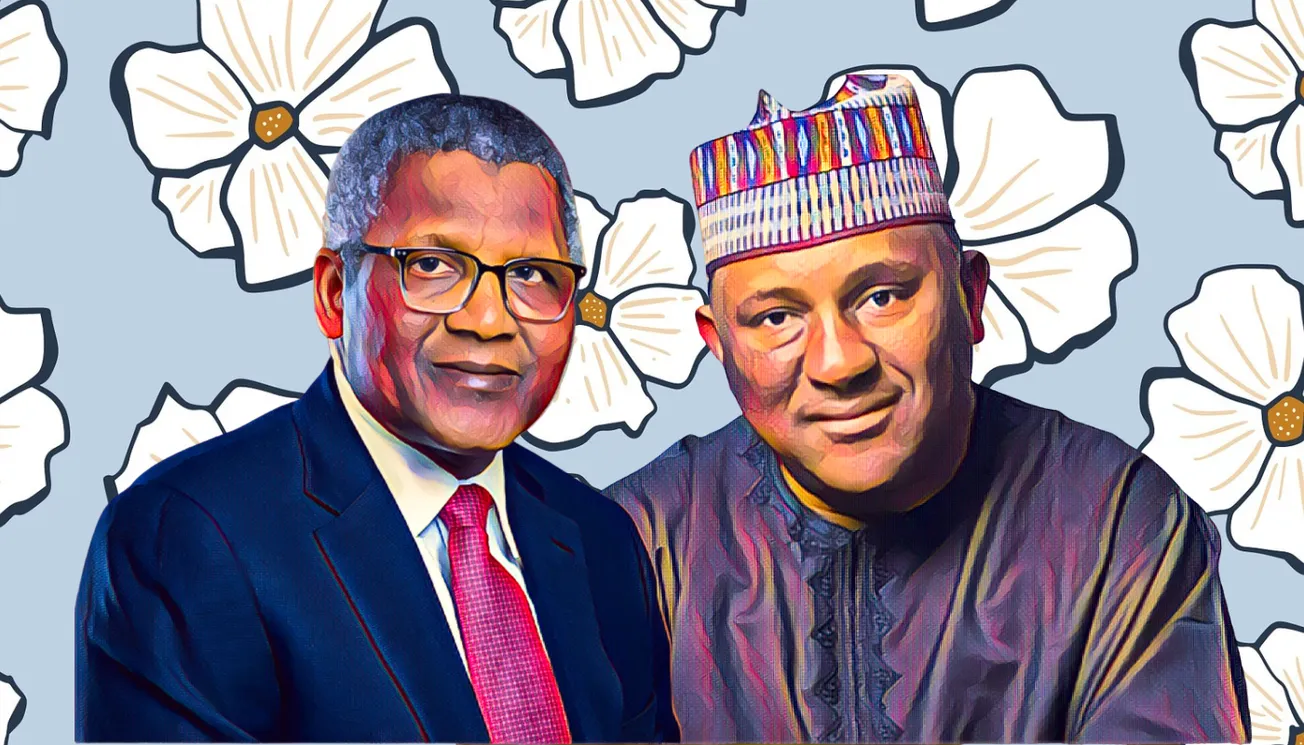 Nigerian billionaires Aliko Dangote and Abdul Samad Rabiu lead Africa’s billionaire gains in 2026