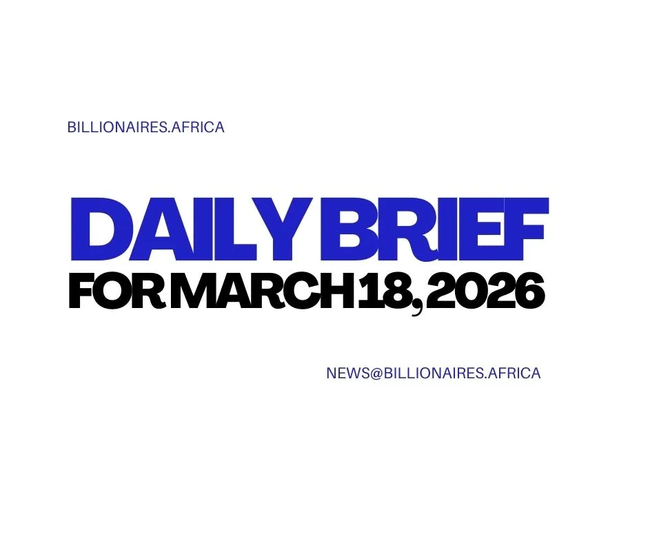 Your Daily Briefing — Wed., March 18, 2026
